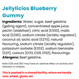 Jellylicios Blueberry Gummy 18g x 50pcs