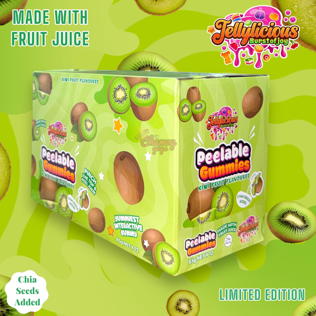 Jellylicious Peelable Gummies – Kiwi Flavour