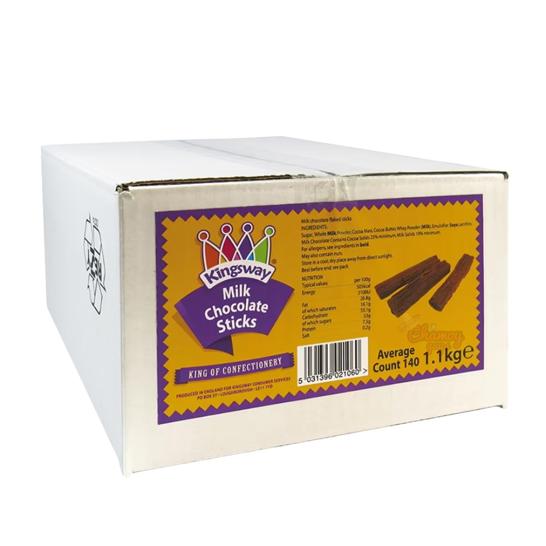 Kingsway Condiments Kingsway Milk Chocolate Sticks 1.1kg – Chamoy Guys Uk