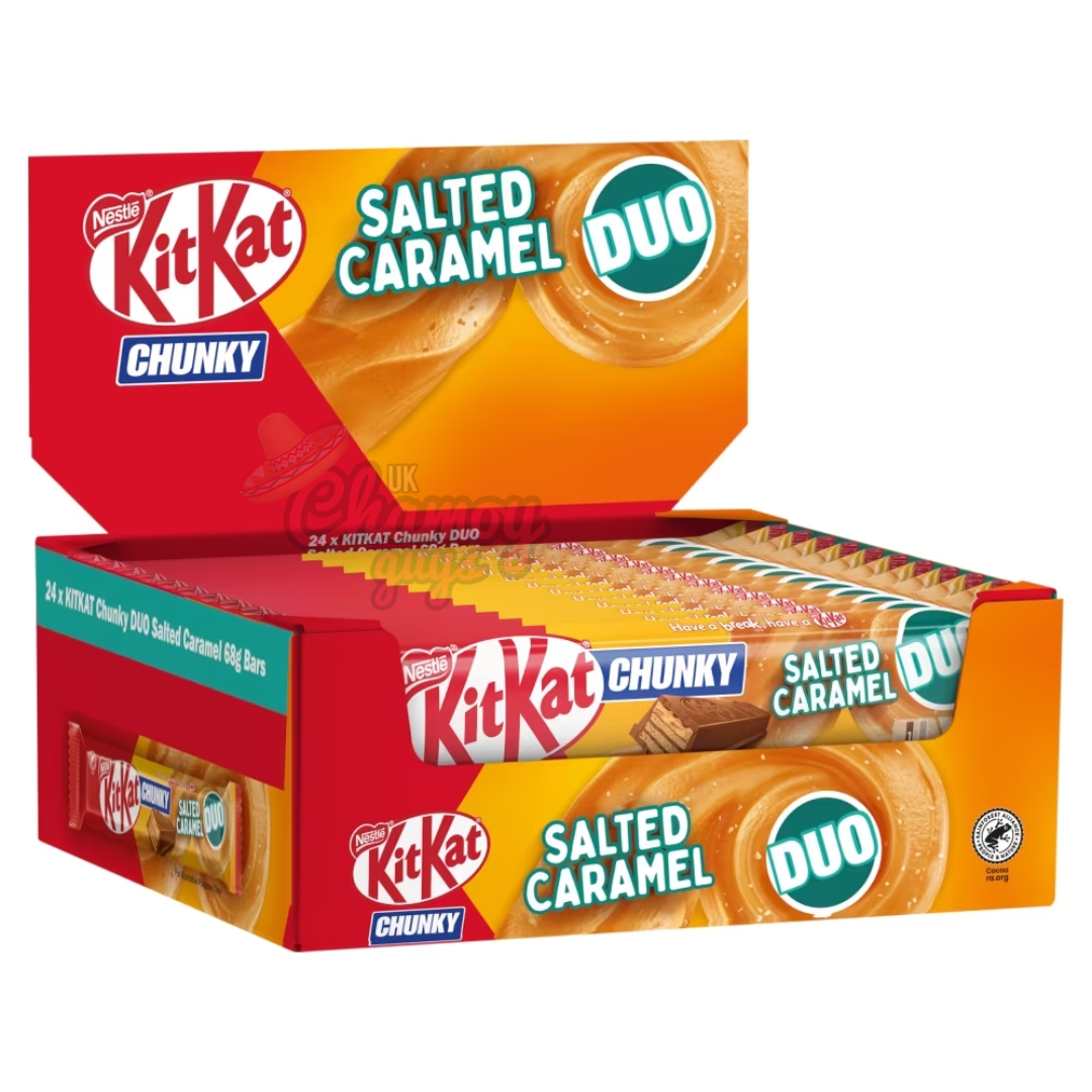 KitKat Chunky DUO Salted Caramel Chocolate Bar 68g