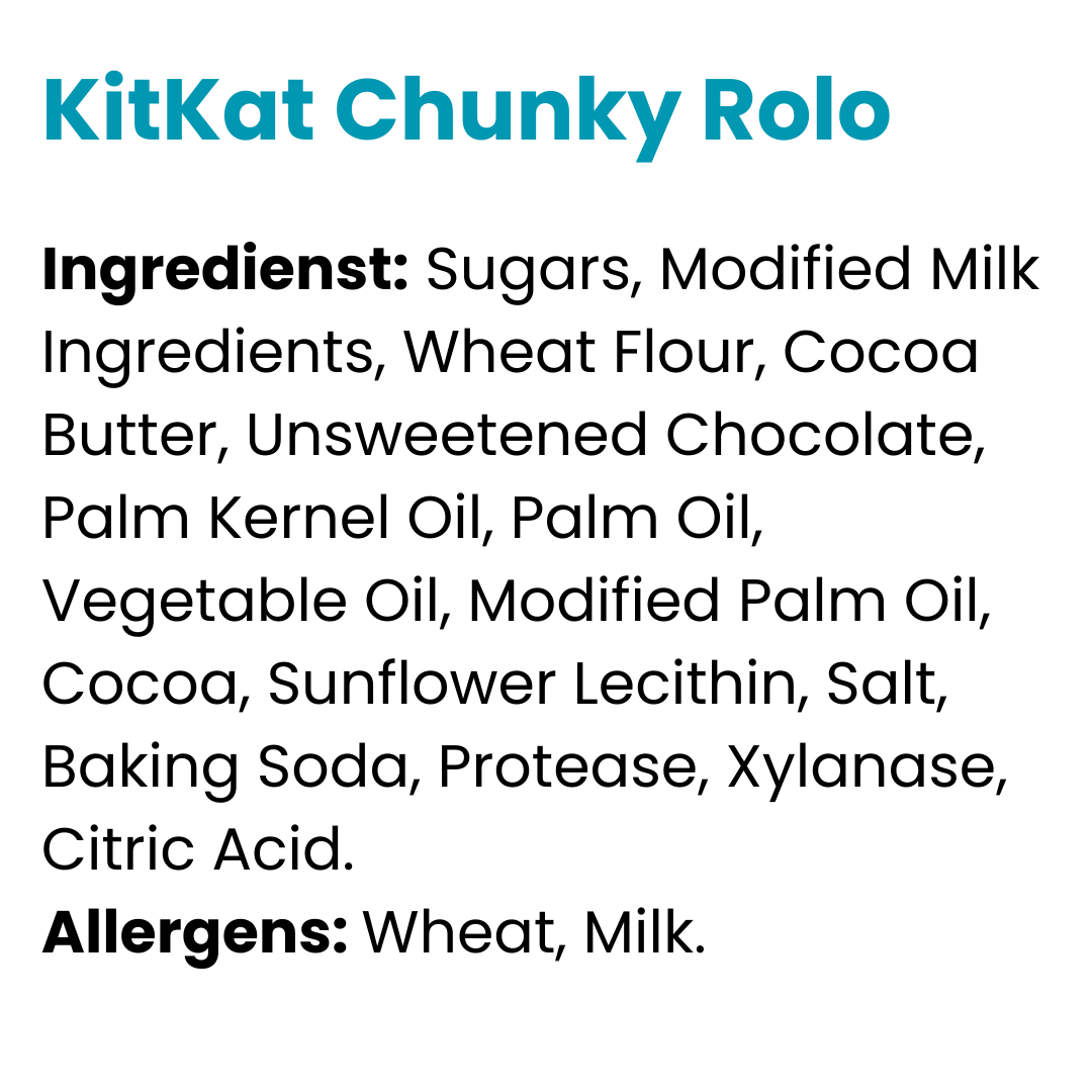 KitKat Chunky Rolo 42g (Past Dated)