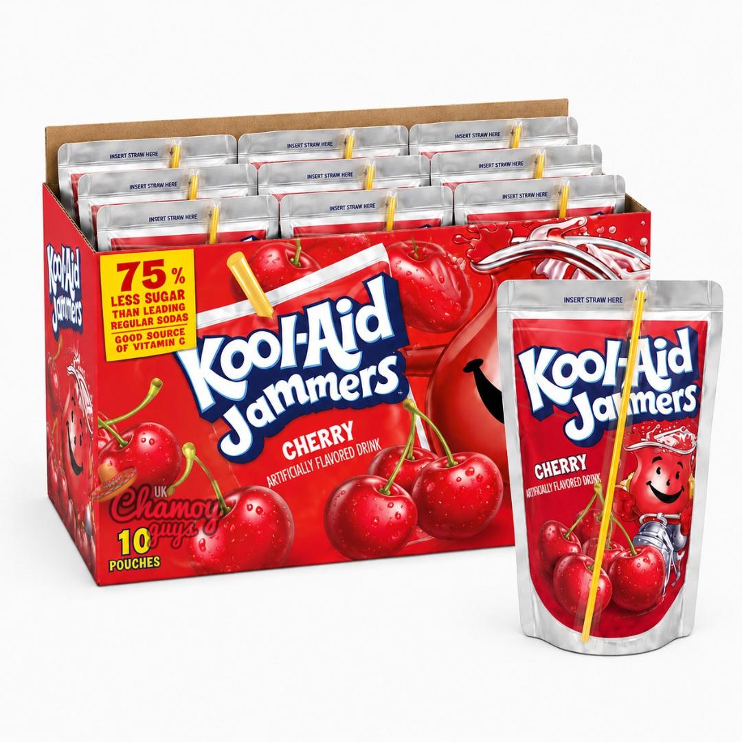 Kool-Aid Jammers Cherry Flavoured Drink Full Box
