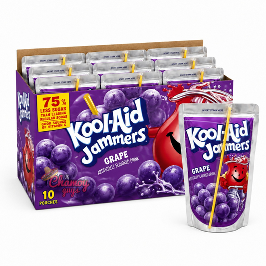 Kool-Aid Jammers Grape Flavoured Drink Full Box
