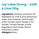 Lay’s Max Strong – Chilli & Lime 120g