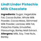 Lindt Lindor Pistachio Milk Chocolate