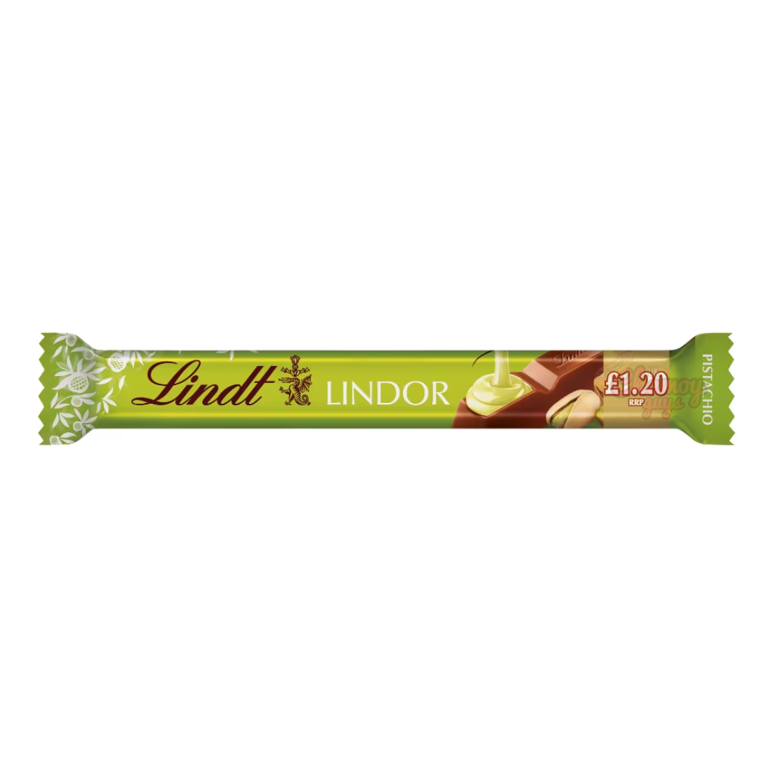 Lindt Lindor Pistachio Treat Bar – 38g