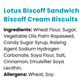 Lotus Biscoff Sandwich Biscoff Cream Biscuits 150 g