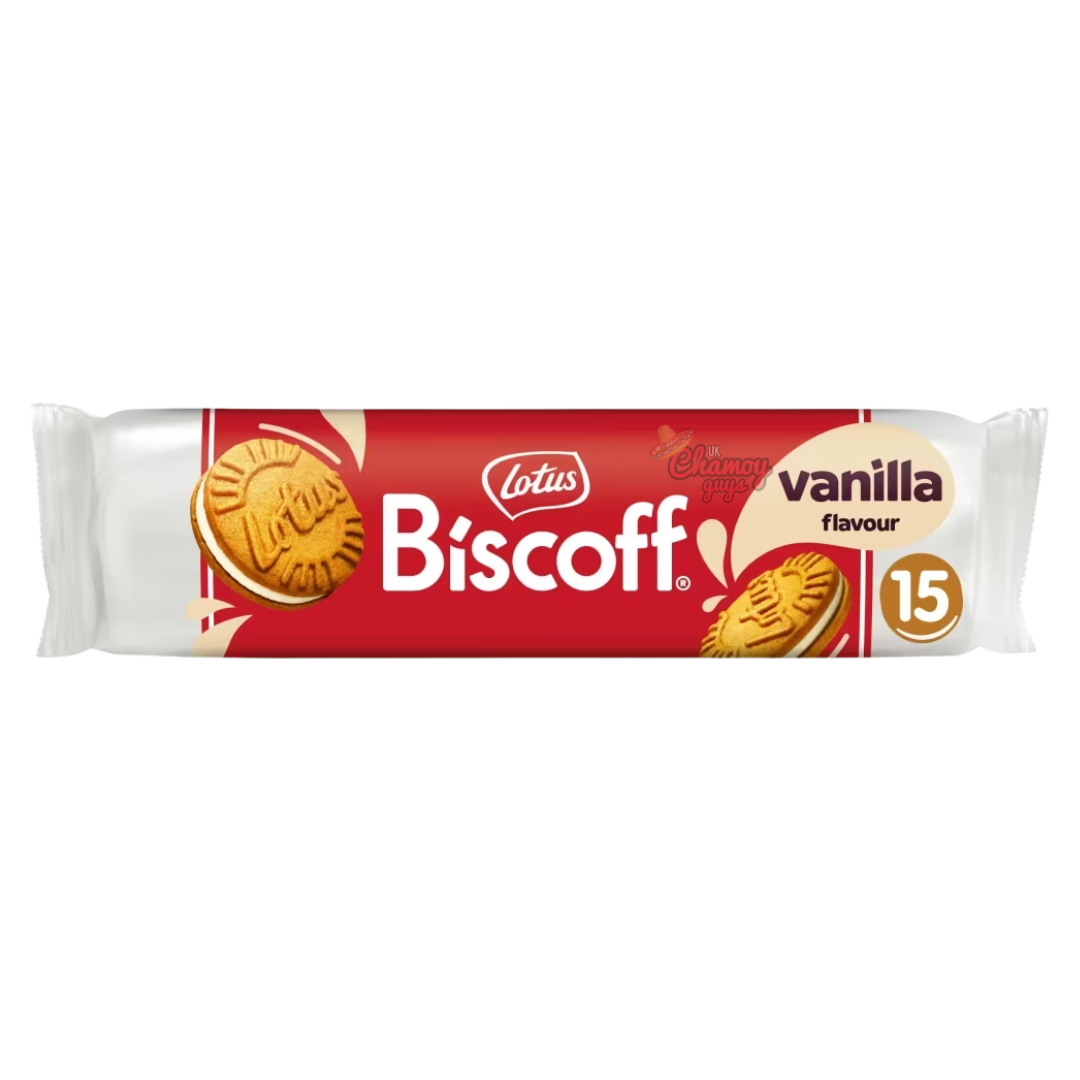 Lotus Biscoff Sandwich Vanilla Cream Biscuits 150g