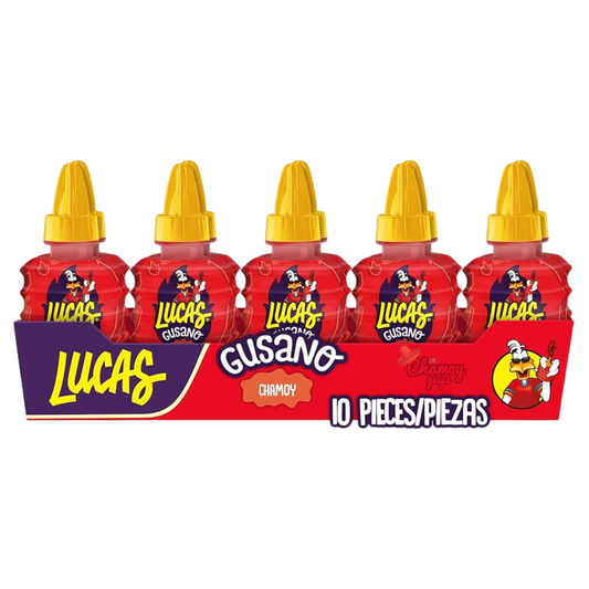 Lucas Gusano Chamoy 10 Pieces