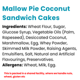 Mallow Pie Coconut Sandwich Cakes