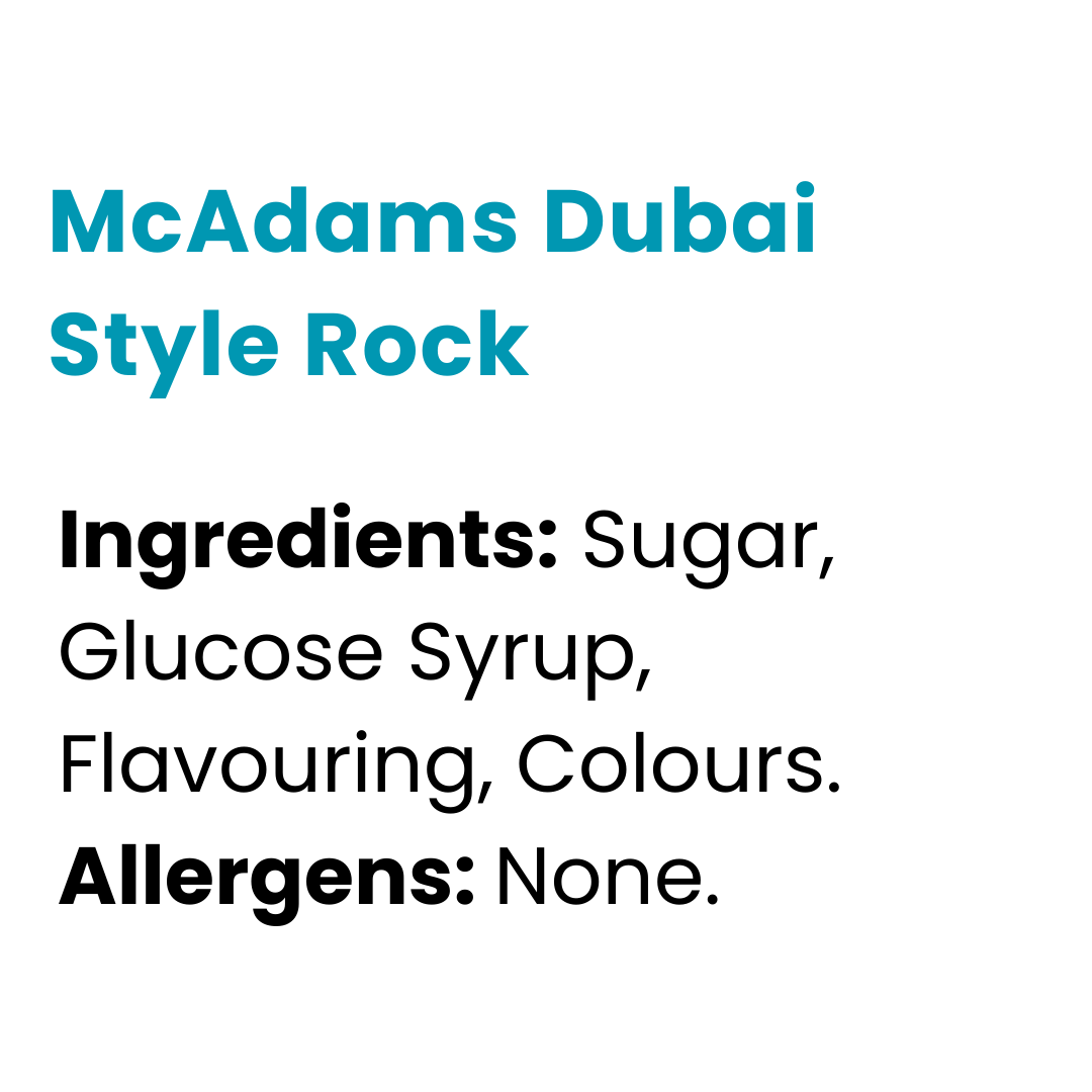 McAdams Dubai Style Rock 25g