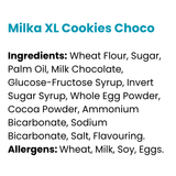 Milka XL Cookies Choco 184g (Past Dated)