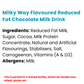 Milky Way Flavoured Reduced Fat Chocolate Milk Drink 355ml