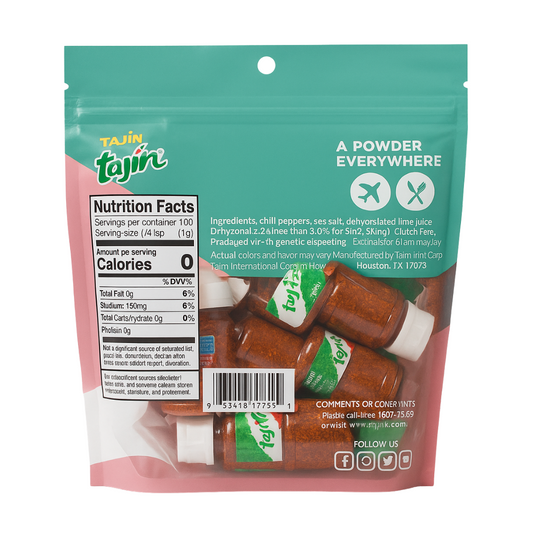 Tajín Clásico Seasoning, Mexican Chili Lime Seasoning, Mini Tajin Bottles