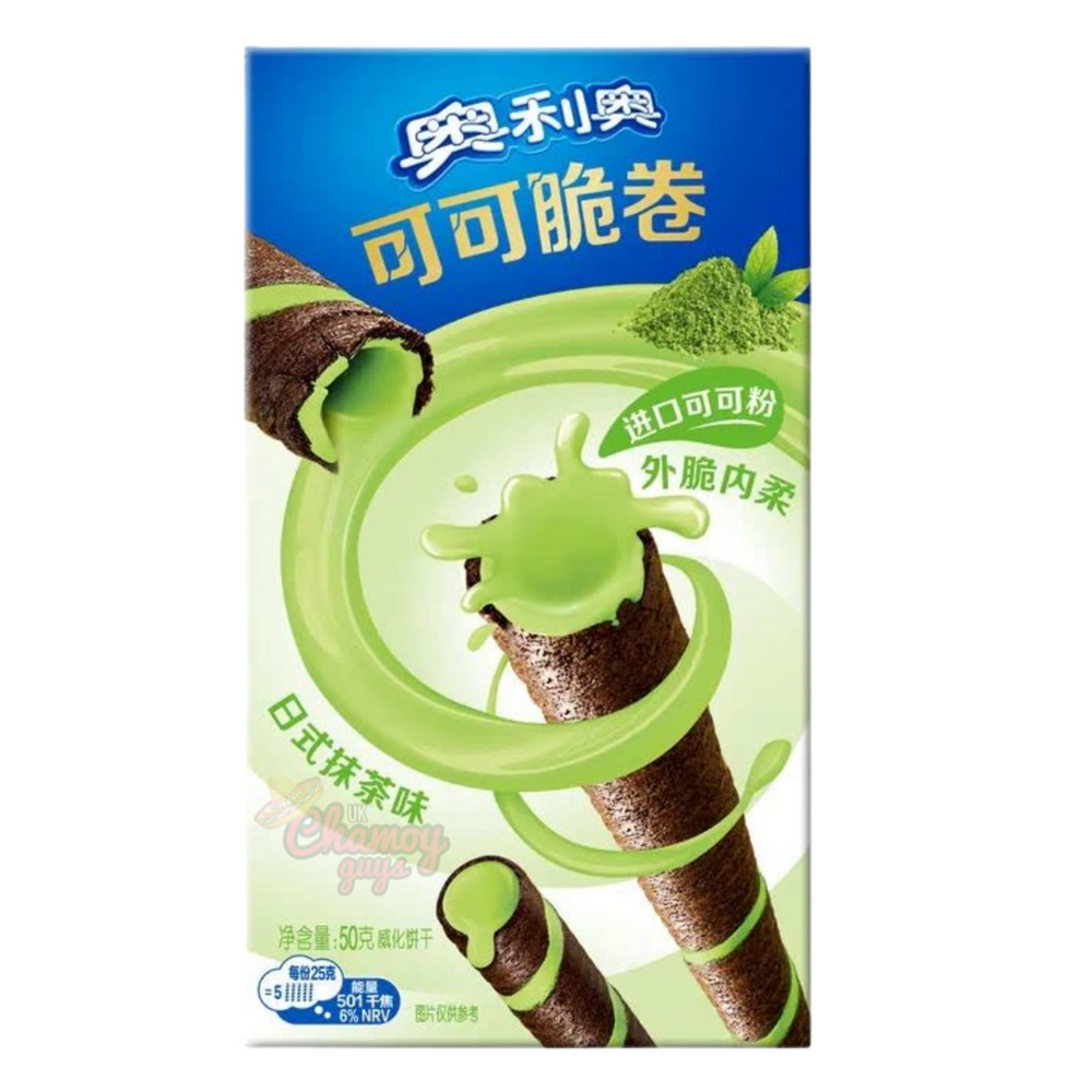 Oreo Cocoa Crisp Roll – Matcha Flavour (Chinese) (Past Dated)