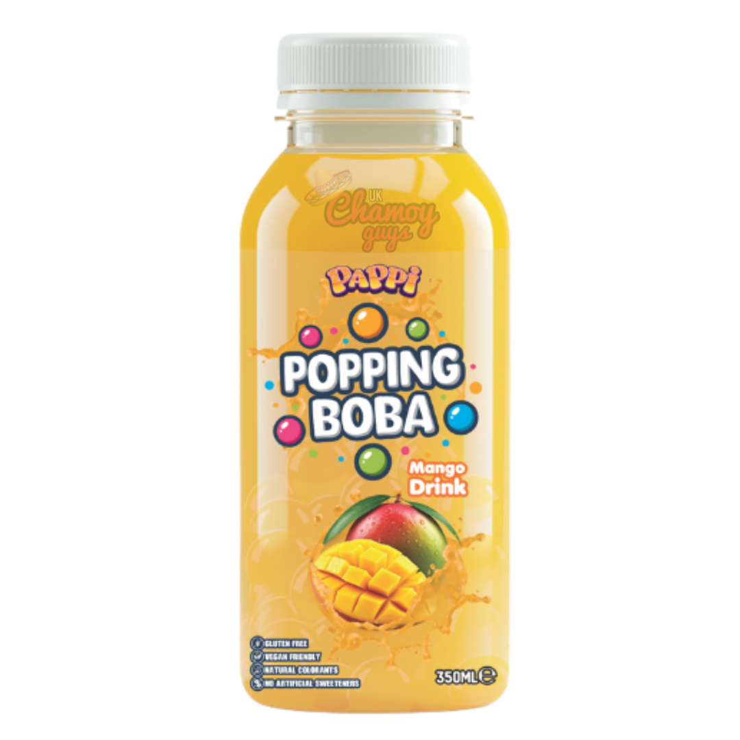Pappi Popping Boba Mango Drink 350 ml
