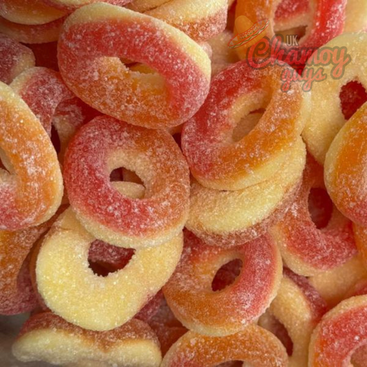 Pick N Mix Peach Rings Gummy Candy Bag (100g)