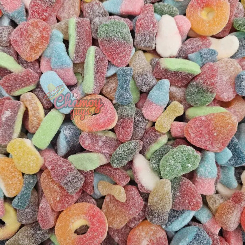 Pick N Mix Halal Fizzy Fruit Flavour Gums | Choose Your Size