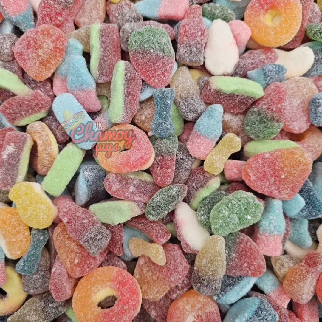 Pick N Mix Halal Fizzy Fruit Flavour Gums | Choose Your Size