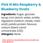 Pick N Mix Raspberry & Blueberry Ovals | Choose Your Size