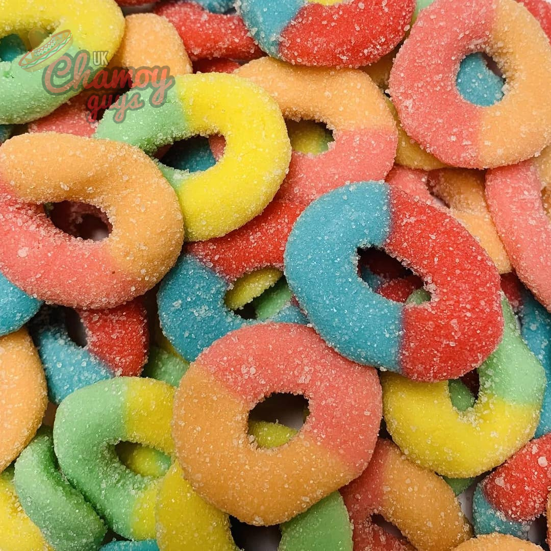 Pick N Mix Sour Neon Rings Jelly Candy | Choose Your Size