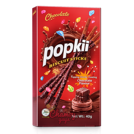 Popkii Chocolate Biscuit Sticks (40g)