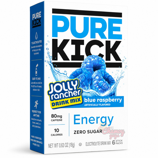 Pure Kick Jolly Rancher Blue Raspberry Drink Mix