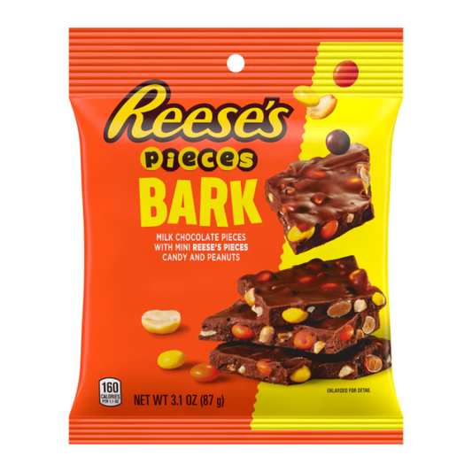 Reese's Pieces Bark w/Reeses Pieces Minis & Peanuts - 3.1oz (87g)