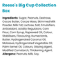 Reese's Big Cup Collection Box 305g