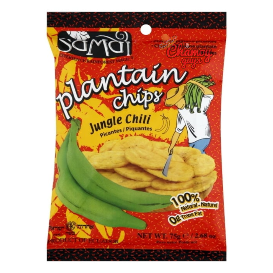 Samai Plantain Chips Chilli 75G