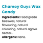 Chamoy Guys Wax Candy 350g