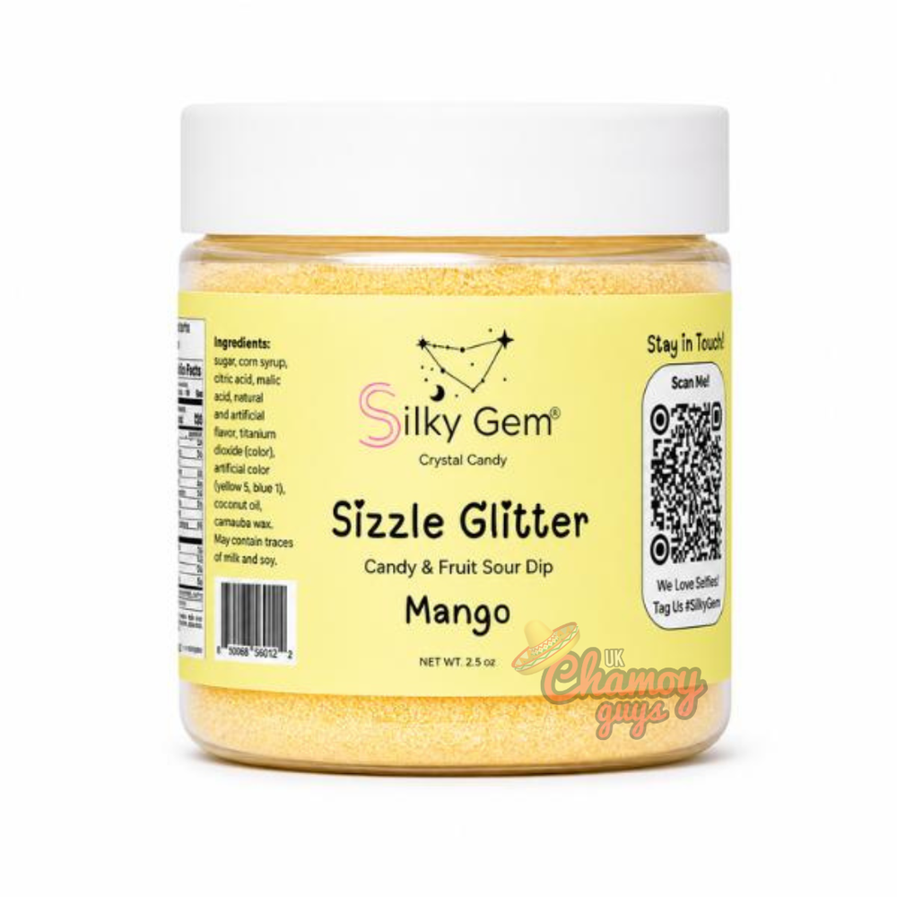 Silky Gem Sour Sizzle Glitter 1.5oz - Mango