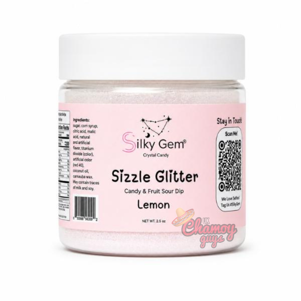 Silky Gem Sour Sizzle Glitter 1.5oz - Lemon