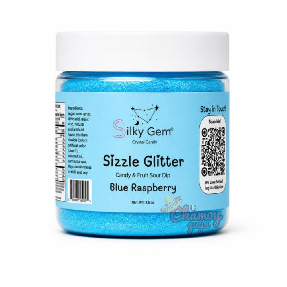 Silky Gem Sour Sizzle Glitter 1.5oz - Blue Raspberry
