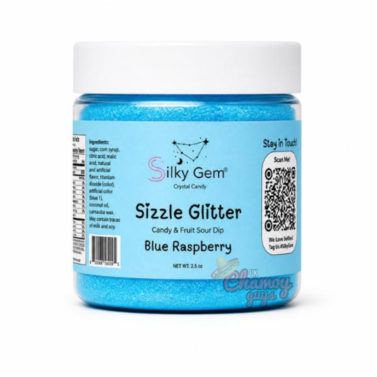 Silky Gem Sour Sizzle Glitter 1.5oz - Blue Raspberry