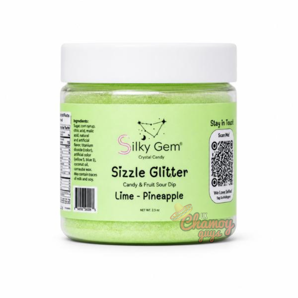 Silky Gem Sour Sizzle Glitter 1.5oz - Lime Pineapple