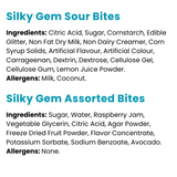 Silky Gems Crystal Candy Duo – Assorted & Sour Snack Bites (Vegan & Halal)
