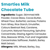 Smarties Milk Chocolate Tube 38g x 24