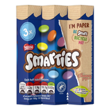 Smarties Milk Chocolate Tube Multipack 3 Pack 34g x 16