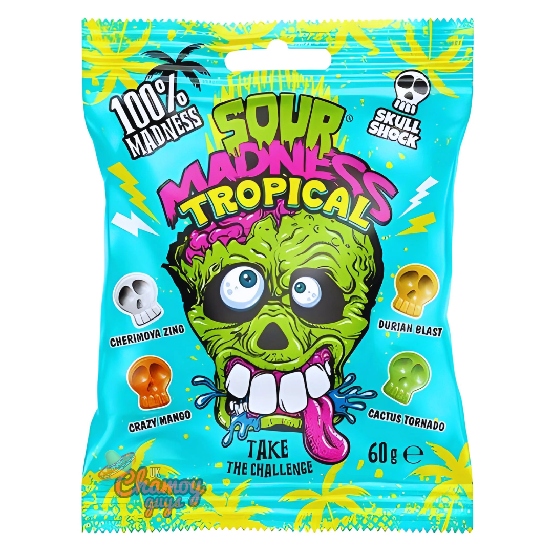Sour Madness Tropical Candy 60g