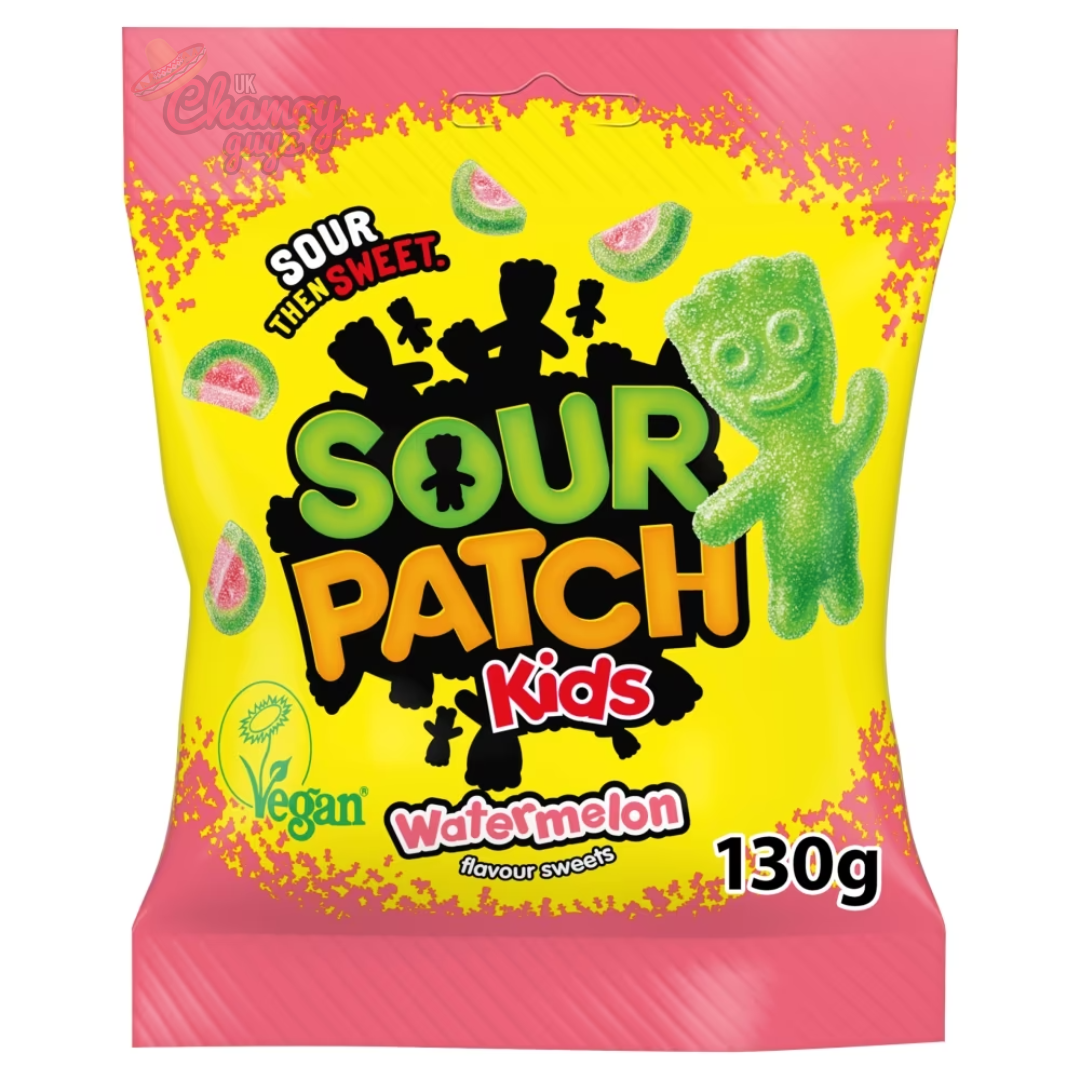 Sour Patch Kids Watermelon Flavour Sweets Bag 130g (Past Dated)