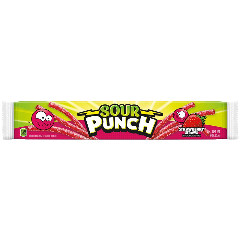 Sour Punch Strawberry Straws