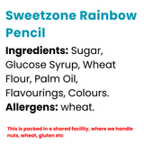 Sweetzone Rainbow Pencil 100 pcs Tub