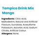 Tampico Drink Mix Mango Punch Flavour Zero Sugar Sachets