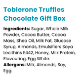 Toblerone Truffles Chocolate Gift Box 180g