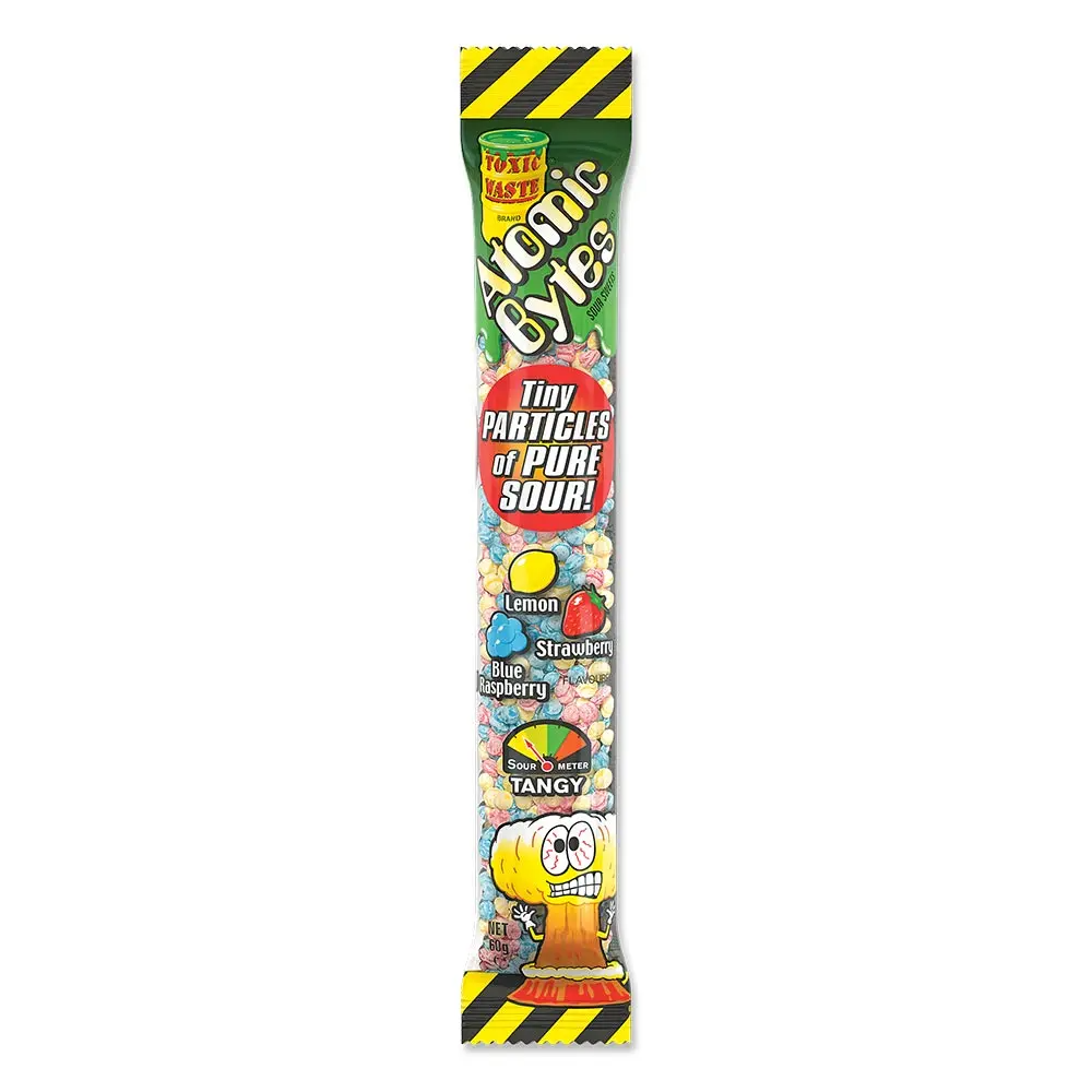 Toxic Waste Atomic Bytes – Sour Candy Tube (60g)