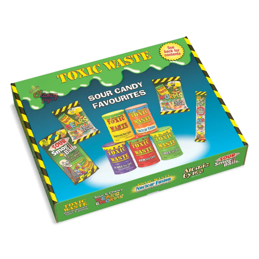 Toxic Waste Sour Candy Favourites Gift Set Box