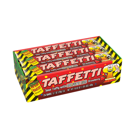 Toxic Waste Taffetti Strawberry 20g x 24