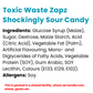 Toxic Waste Zapz Shockingly Sour Candy 60g
