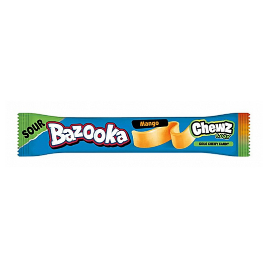 Bazooka Chewz Sour Bar Mango 14g